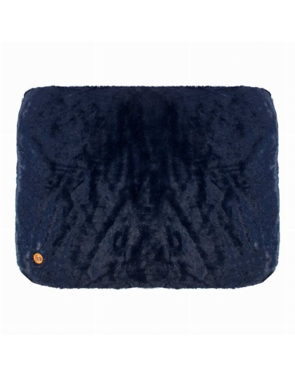 Cashmere Blue - Halo Palm Trees Rectangular Dog Bed - M