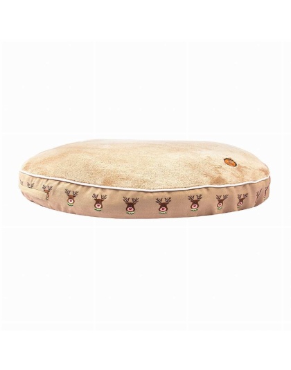 Safari - Halo Reindeer Round Dog Bed - L