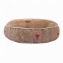 Safari - Halo Round Martinis Dog Bed - M