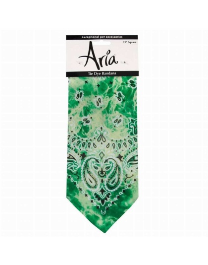 Green - AR Tie-dye Bandana Green