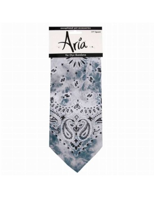 Grey - AR Tie-dye Bandana Grey