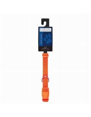 Orange - CC Dog Collar 6-10In Org - 6-10in