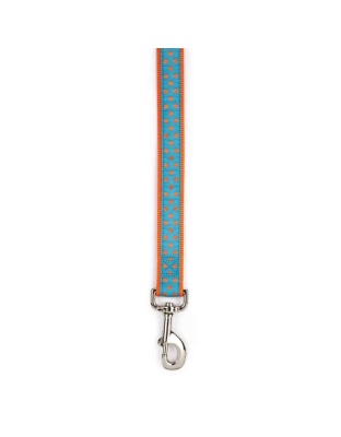 Orange - CC Polka Dot Lead 4Ftx5/8In Org - 4ftx5/8in