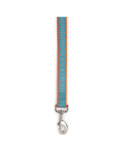 Orange - CC Polka Dot Lead 4Ftx5/8In Org - 4ftx5/8in