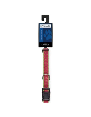 Pink - CC Polka Dot Collar 14-20In Pnk - 14-20in