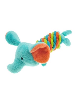 Elephant - CHP Plush char w rope twist body Elephan