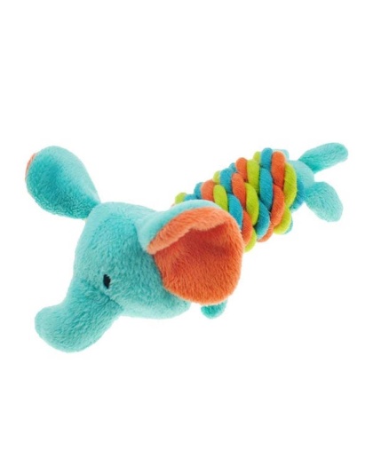 Elephant - CHP Plush char w rope twist body Elephan