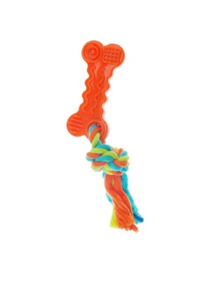 Orange - CHP Rope with TPR Bone Org