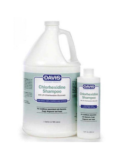 Davis Chlorhexadine Shampoo 2% 12oz - 12oz