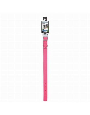 Neon Pink - DGR 1in Nylon Collar 18in Neon Pink - 18in
