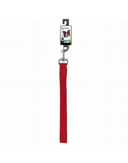 Red - DGR 1in Nylon Lead 48in Red - 48in
