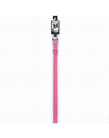 Neon Pink - DGR 3/4in Nylon Collar 20in Neon Pink - 20in