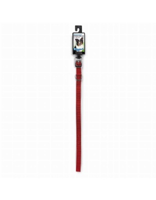Red - DGR 5/8in Nylon Collar 10in Red - 10in