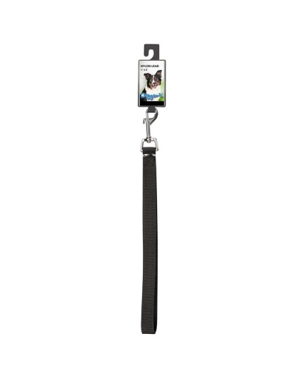 Black - Diggers 3/4in Nylon Lead 48in Black - 48in