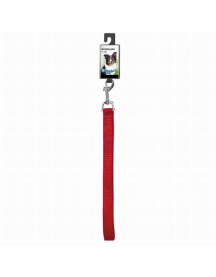 Red - Diggers 3/4in Nylon Lead 48in Red - 48in