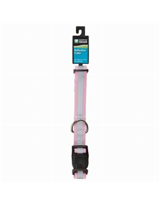 Pink - GG Reflective Collar 18-26In Pnk - 18-26in