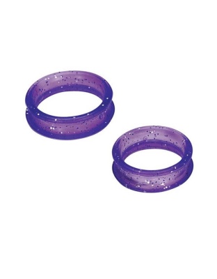 Purple - HR Rubber Finger Ring Pur