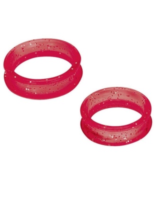 Red - HR Rubber Finger Ring Red