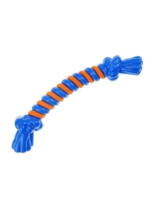 Blue - IF TPR/Rope Bone Lrg Blu - Large