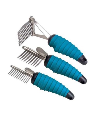 MG Ergonomic Demat Comb 12 Blade - 12 Blade