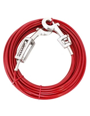 Prestige 20ft Lrg Dog Tie-out w Spring - 20ft