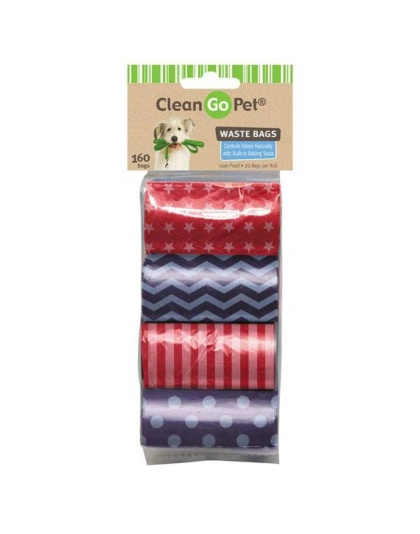 CG Waste Bags 8 Roll Stars & Stripes