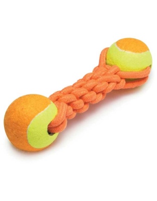 Orange - GR Ruff Rope Mega Tennis Tugger Org