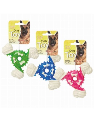 Mighty Triangle Dog Toy Tpr