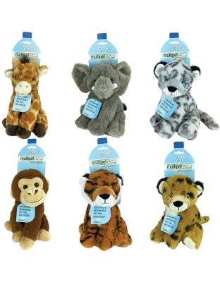 Multipet Eco Safari Animal Asst 8In