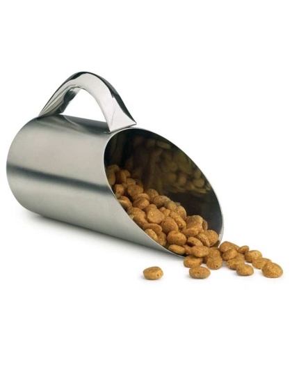 PS Pet Food Scoop SS Matte Finish