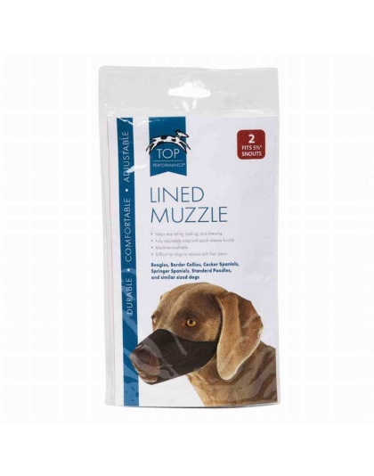 TP Lined Nylon Muzzle 5.5In Snout Sz 2 - 5.5In Snout Sz 2