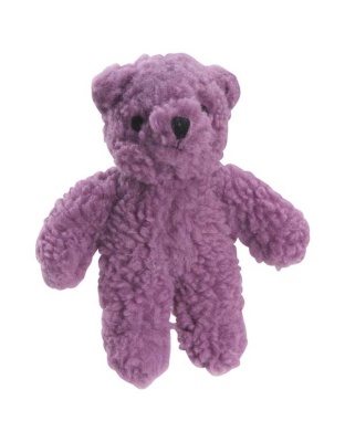 Purple - ZA Berber Bear 8.5In Pur
