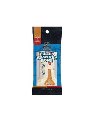 Redbarn Filled Rawhide Bone PB & Jelly