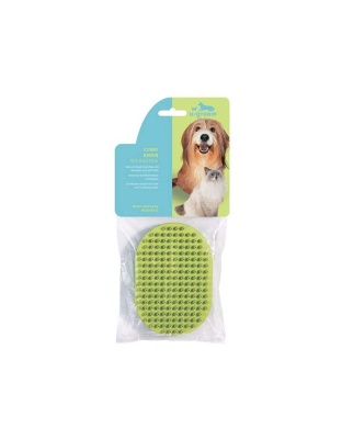UG Rubber Curry Brush Oval w/Handstrap