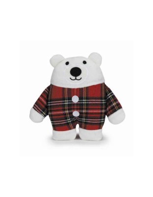 ZA Holiday Tartan Friends Polar Bear