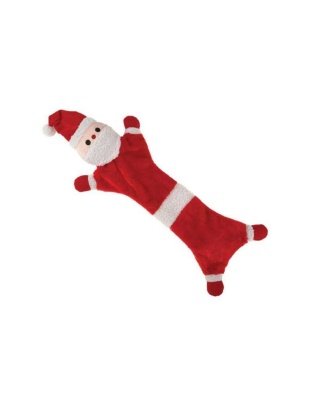 Zanies Festive Unstuffies Santa