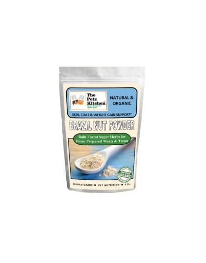 Brazil Nut - Skin, Coat & Weight Gain Support* The Petz Kitchen Dog & Cat Holistic Super Foods* - 4 Oz.