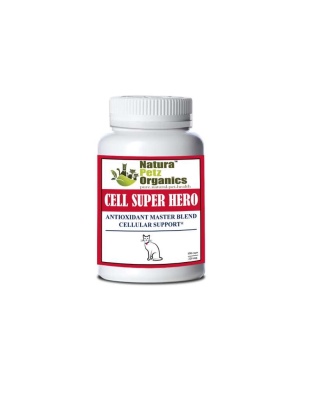Cell Super Hero Max* Antioxidant Master Blend Cellular Support* Dogs Cats - Cats 225 mg / 150 Caps