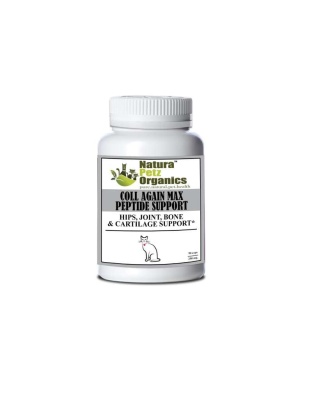 Coll Again Max Collagen Peptide Support Capsules* Hips, Joint, Bone & Cartilage Support* Dogs & Cats* - CAT - 90 caps /  250 mg.