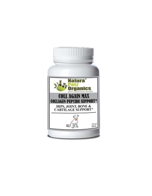 Coll Again Max Collagen Peptide Support Capsules* Hips, Joint, Bone & Cartilage Support* Dogs & Cats* - DOG 250 caps / 500 mg