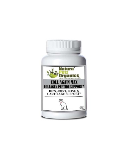Coll Again Max Collagen Peptide Support Capsules* Hips, Joint, Bone & Cartilage Support* Dogs & Cats* - Dog & CAT 150 caps / 250 mg.