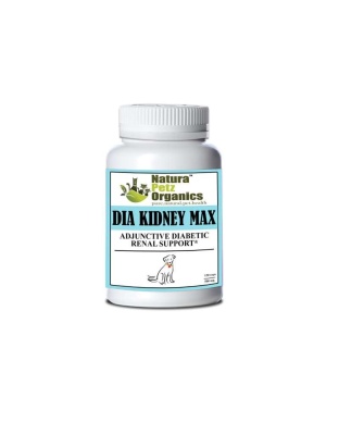 Dia Kidney Max Capsules* Adjunctive Diabetic Renal Support* Dogs And Cats - DOG 250 Caps / 500 mg.