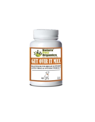 Get Ovir It Max* Master Blend Broad Spectrum Plant Anti Viral Anti Bacterial For Dogs And Cats* - DOG - 90 caps / 500 mg.