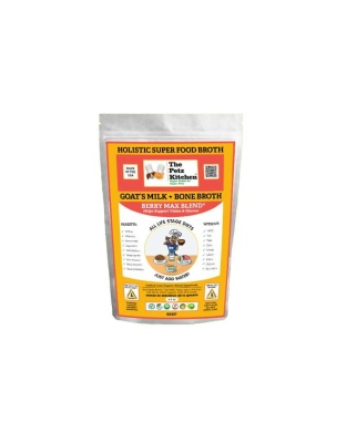 Goats Milk + Bone Broth Berry Max Antioxidant Vision & Glucose Support Broth* The Petz Kitchen Dog & Cat Holistic Super Foods*