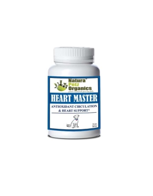 Heart Master Max Antioxidant Master Blend Heart & Circulation Support* Dogs Cats - DOG  250 caps - 500 mg. Size 1 Capsule
