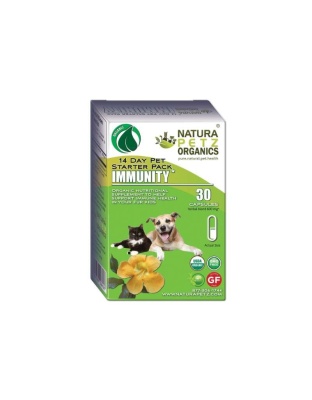 Immunity Starter Pack For Dogs & Cats* * Immune Health Pack For Dogs And Cats* - Dog Capsules / Size 1 / Turkey Flavoring