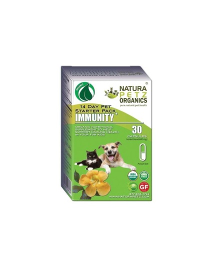 Immunity Starter Pack For Dogs & Cats* * Immune Health Pack For Dogs And Cats* - Dog Capsules / Size 1 / Turkey Flavoring