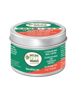 It Pains Me Max Meal Topper* Adjunctive Nerve Pain & Neuralgia Support* Dogs & Cats - Cat 4 oz.