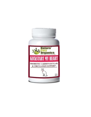 Kick Start My Heart Probiotic Heart (Cardiovascular) & Circulation Support* - CAT/ 90 caps /  200 mg