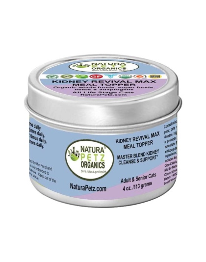 Kidney Revival Max Meal Topper* Master Blend Kidney Cleanse & Support* Adult And Senior Dogs & Cats* - 6 oz.